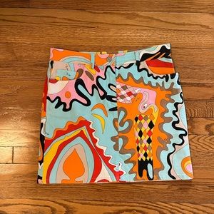 Pucci mini skirt